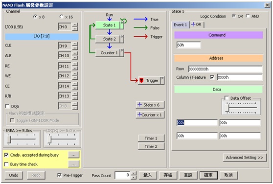 出現(xiàn)10次NAND Flash erase時(shí)觸發(fā)